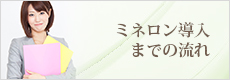 ミネロン導入までの流れ